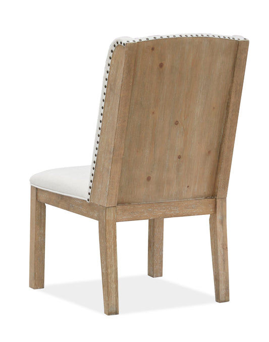 Lynnfield - Dining Side Chair With Upholstered Seat & Back (Set of 2) - Weathered Fawn - Premium Chair Sets from Magnussen Furniture - Just $700! Shop now at brett interiors