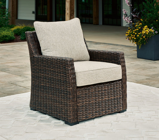 Brook Ranch - Brown - Lounge Chair With Cushion - Premium Lounge Chairs from Signature Design by Ashley® - Just $621.88! Shop now at brett interiors