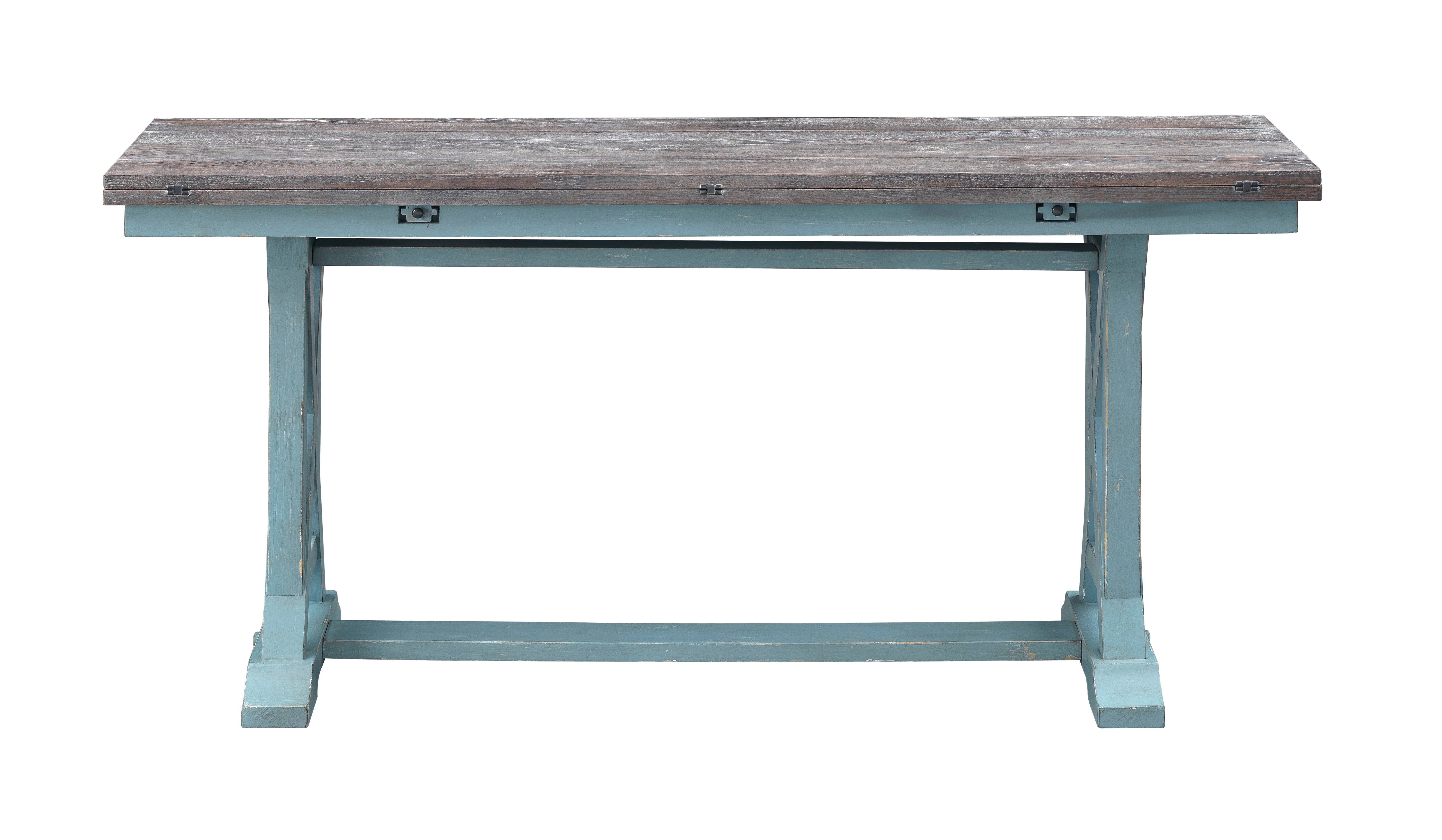 Bar Harbor - Hand Painted Table With Plank Style Top - Premium Dining Tables from Coast2Coast Home - Just $1402.50! Shop now at brett interiors