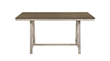 Somerset - Counter Table - Vintage White - Premium Counter Tables from New Classic - Just $372.50! Shop now at brett interiors