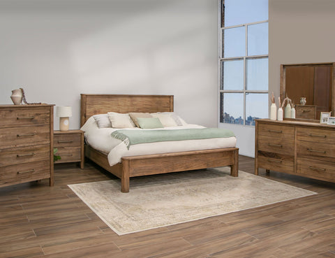 Olimpia - Mirror - Towny Brown - Premium Bedroom Mirrors from International Furniture Direct - Just $275! Shop now at brett interiors