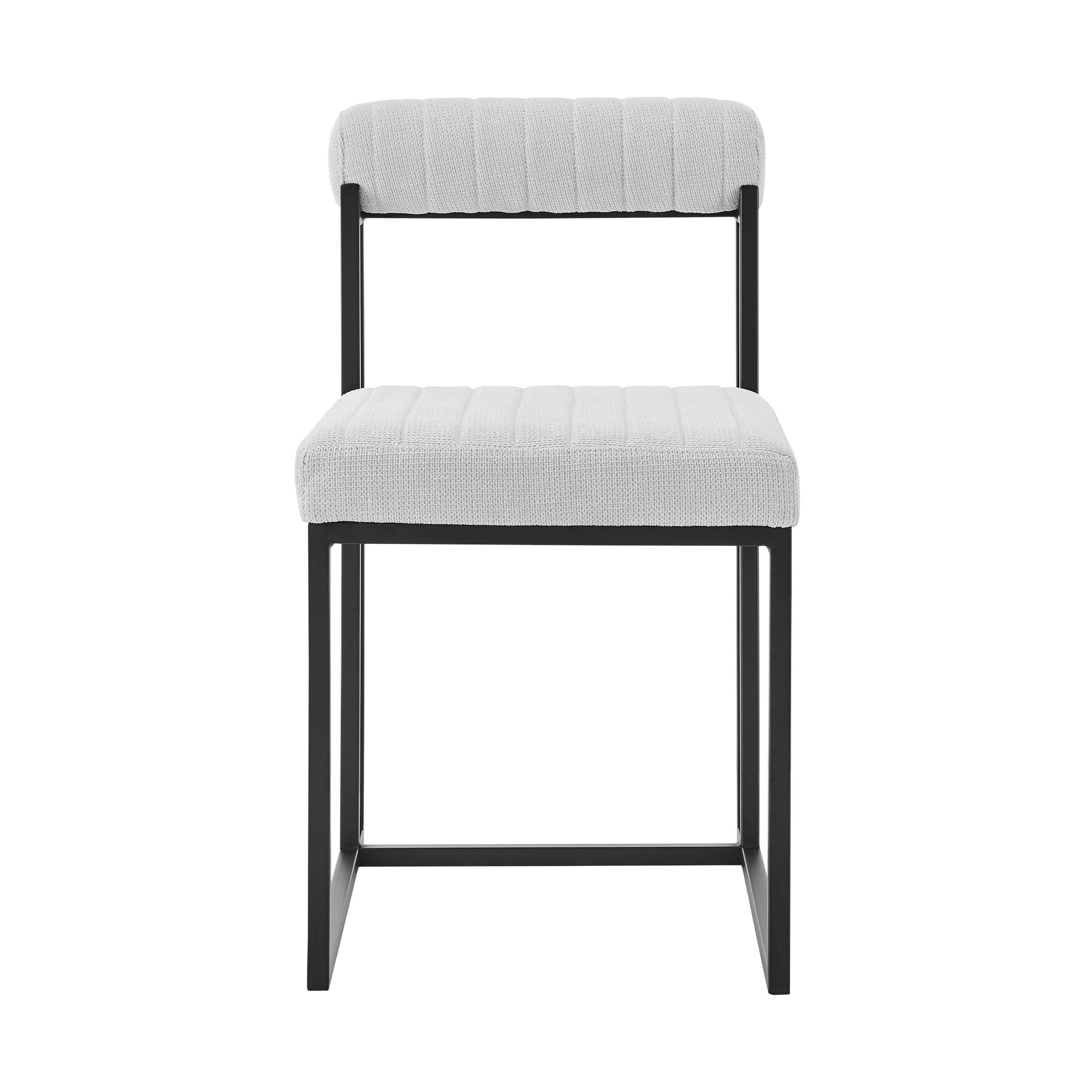 Anastasia - Dining Chair (Set of 2) - Black Legs - Premium Chair Sets from Armen Living - Just $700! Shop now at brett interiors