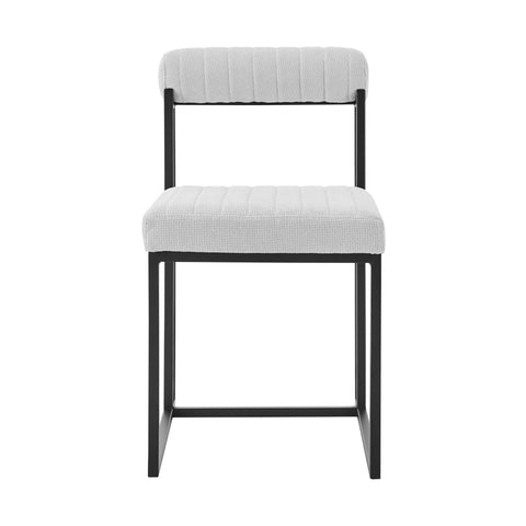 Anastasia - Dining Chair (Set of 2) - Black Legs - Premium Chair Sets from Armen Living - Just $700! Shop now at brett interiors