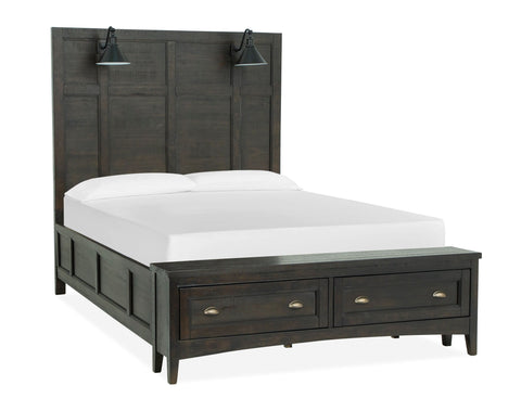 Westley Falls - Complete Lamp Panel Storage Bed - Premium Storage Beds from Magnussen Furniture - Just $2067! Shop now at brett interiors