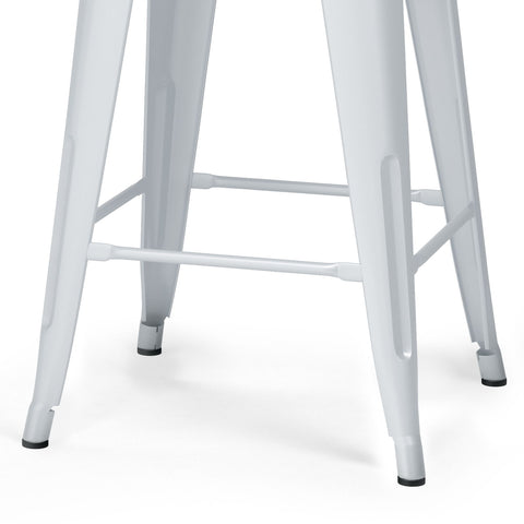 Rayne - 24" Metal / Wood Counter Height Stool - Premium Stool Sets from Simpli Home - Just $182! Shop now at brett interiors