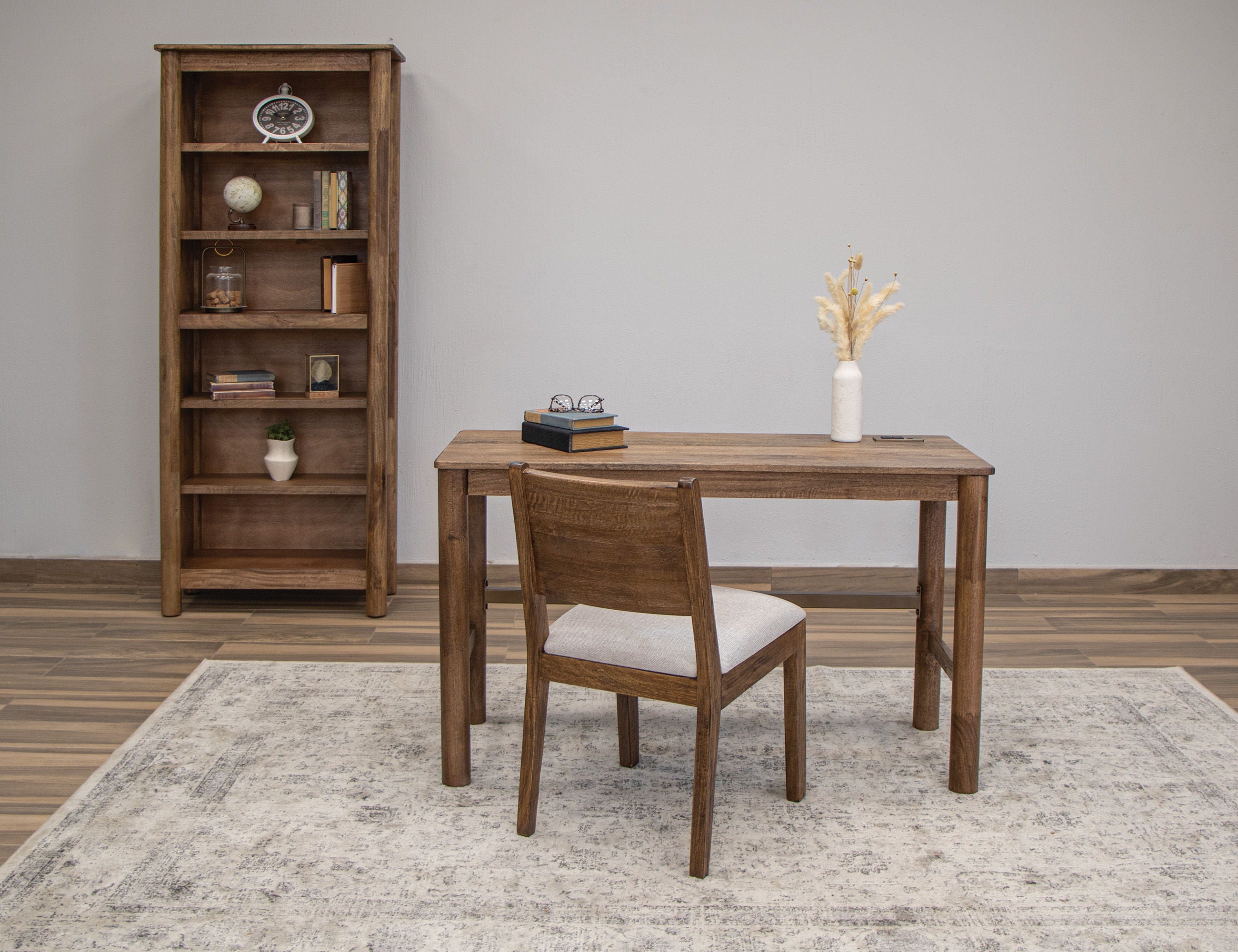 Olimpia - Desk - Towny Brown - Premium Writing Desks from International Furniture Direct - Just $687.50! Shop now at brett interiors