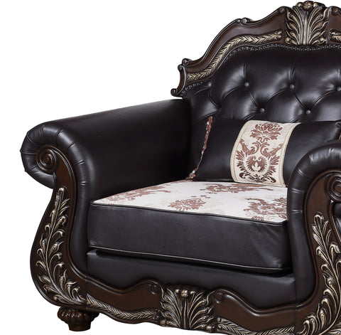 Maximus - Chair - Dark Brown - Premium Arm Chairs from New Classic - Just $1122.50! Shop now at brett interiors