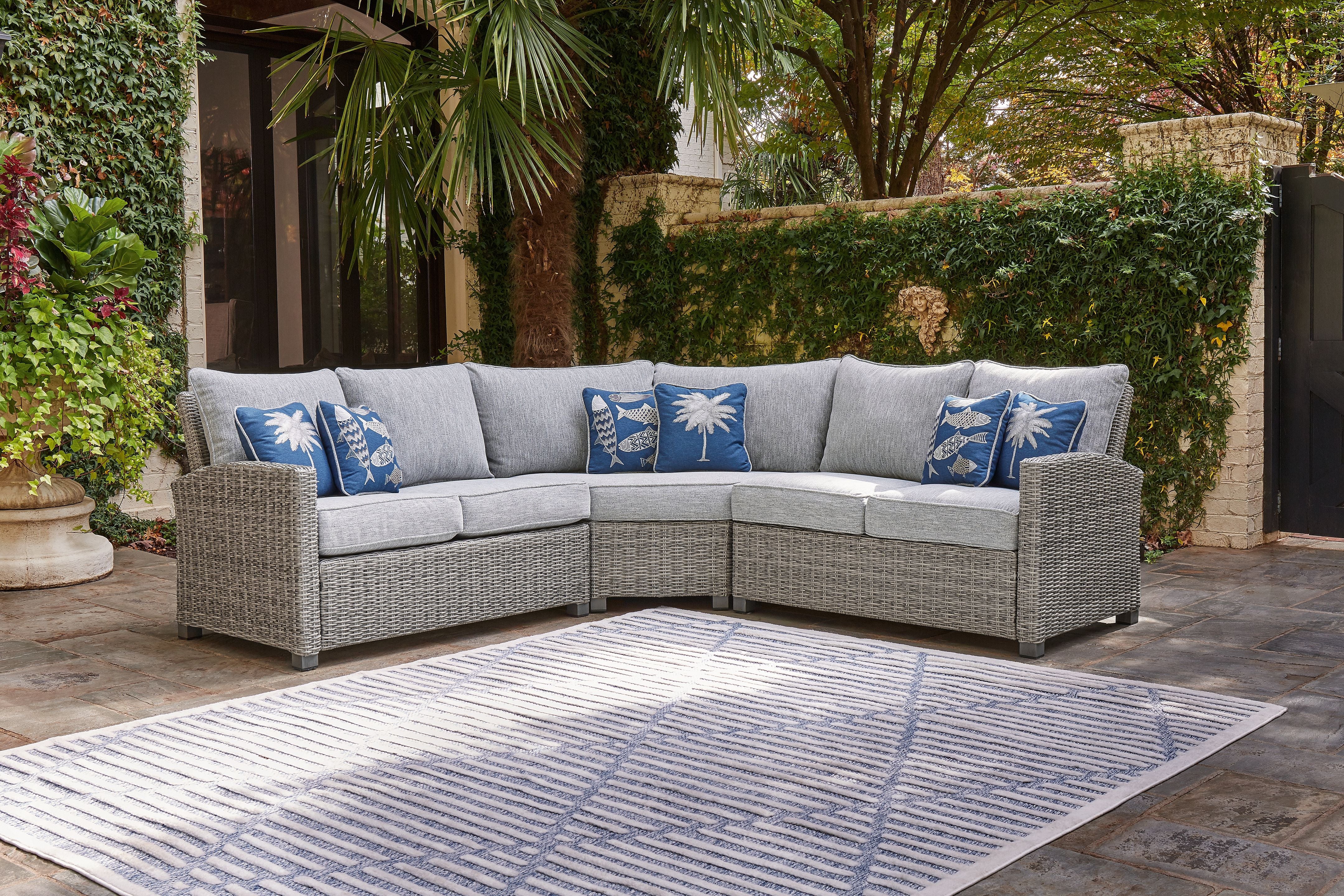 Naples Beach - Sectional Lounge - Premium Stationary Sectionals from Signature Design by Ashley® - Just $2114.38! Shop now at brett interiors