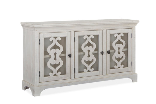 Bronwyn - Server - Alabaster - Premium Servers from Magnussen Furniture - Just $1469! Shop now at brett interiors