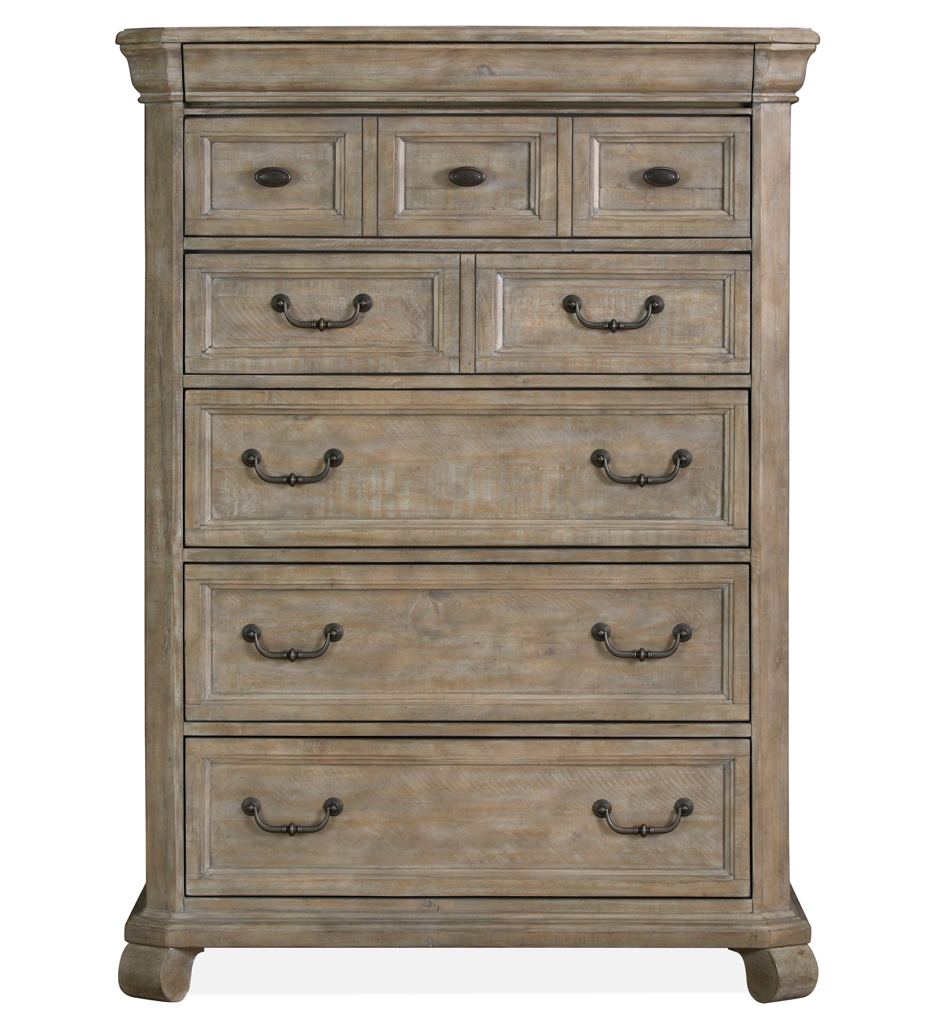 Tinley Park - Drawer Chest - Dove Tail Grey - Premium Accent Chests from Magnussen Furniture - Just $1659! Shop now at brett interiors