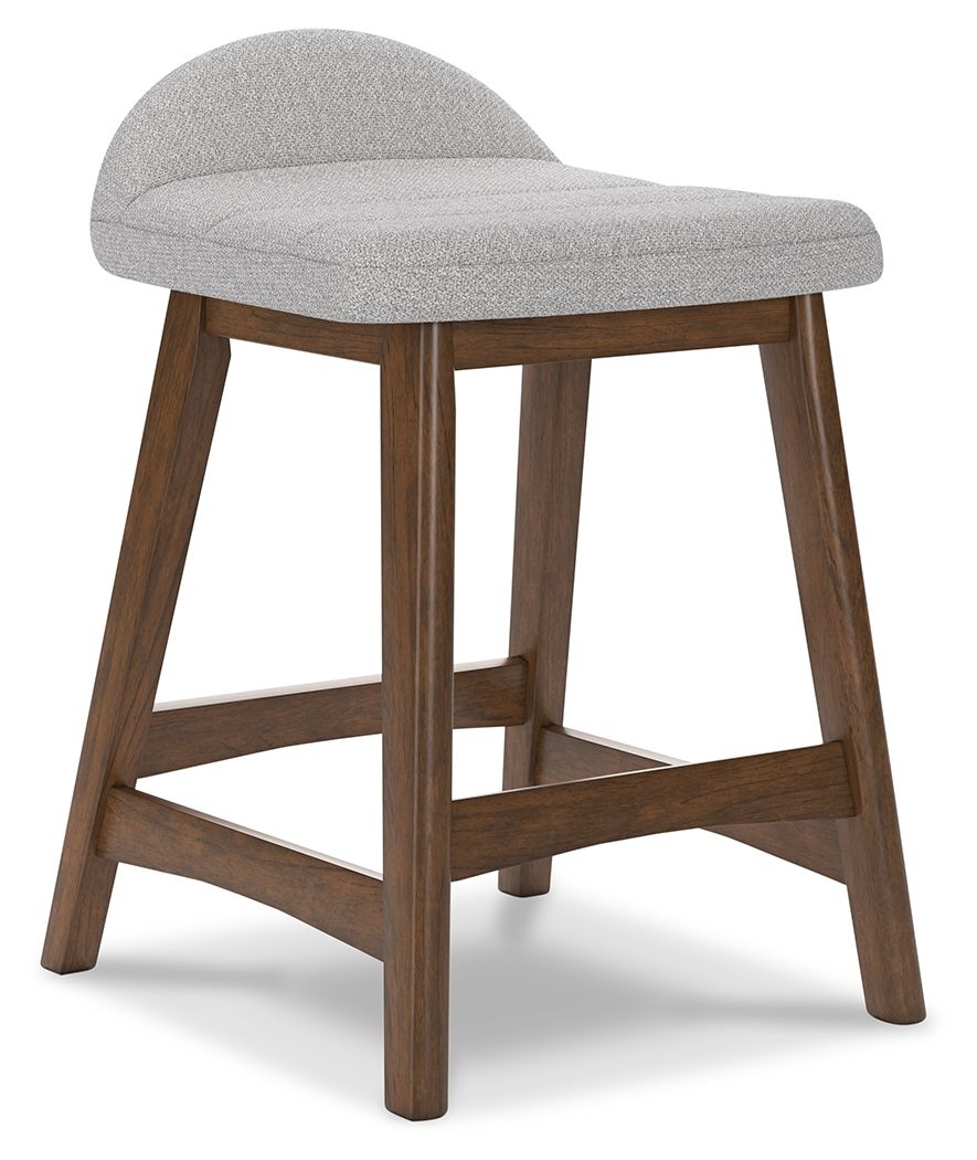 Lyncott - Upholstered Barstool (Set of 2) - Premium Stool Sets from Signature Design by Ashley® - Just $265.65! Shop now at brett interiors