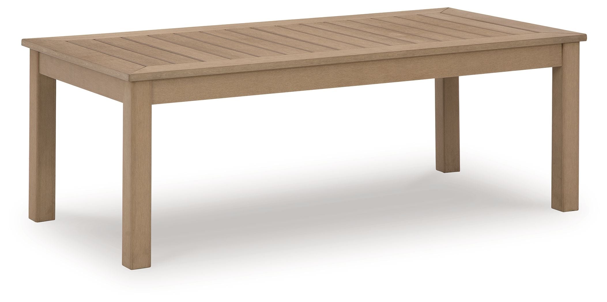 Hallow Creek - Driftwood - Rectangular Cocktail Table - Premium Coffee Tables from Signature Design by Ashley® - Just $435! Shop now at brett interiors