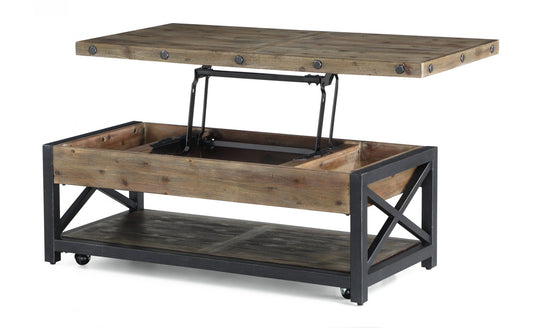 Carpenter - Rectangular Lift-Top Coffee Table - Premium Coffee Tables from Flexsteel - Just $925! Shop now at brett interiors