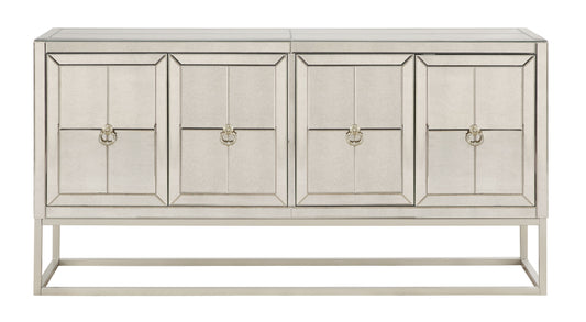 Giselle - Four Door Credenza - Bette Mirror / Gold - Premium Credenzas from Coast2Coast Home - Just $4950! Shop now at brett interiors