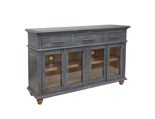 Vintage - Console - Vintage Blue - Premium TV Stands from International Furniture Direct - Just $1425! Shop now at brett interiors