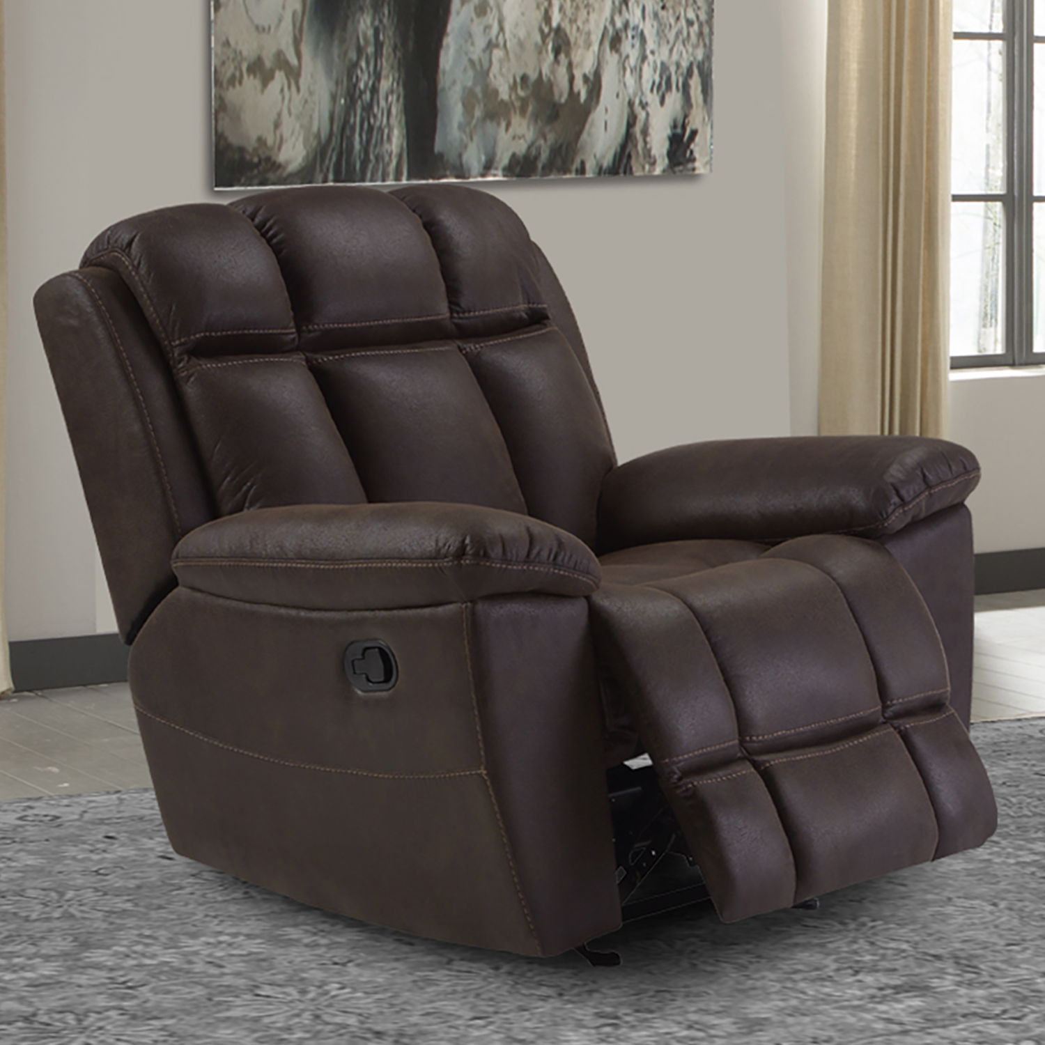 Goliath - Manual Glider Recliner - Arizona Brown - Premium Glider Chairs from Parker Living - Just $647.50! Shop now at brett interiors