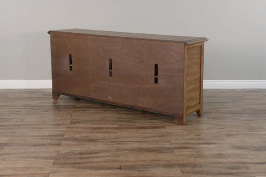 Doe Valley - 70" TV Console - Light Brown - Premium TV Stands from Sunny Designs - Just $1002! Shop now at brett interiors