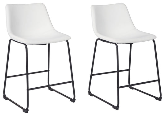 Centiar - Upholstered Barstool (Set of 2) - Premium Stool Sets from Signature Design by Ashley® - Just $265.65! Shop now at brett interiors