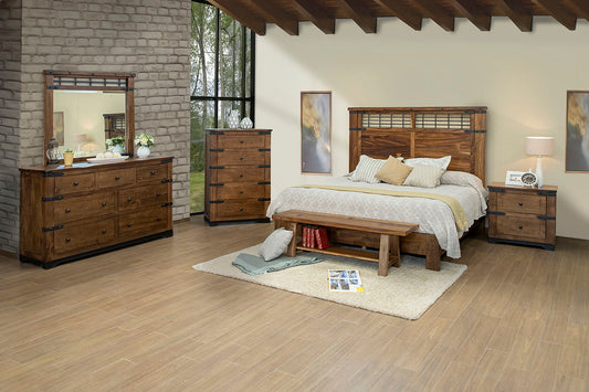 Parota - Panel Bed - Premium Panel Beds from International Furniture Direct - Just $1467.50! Shop now at brett interiors