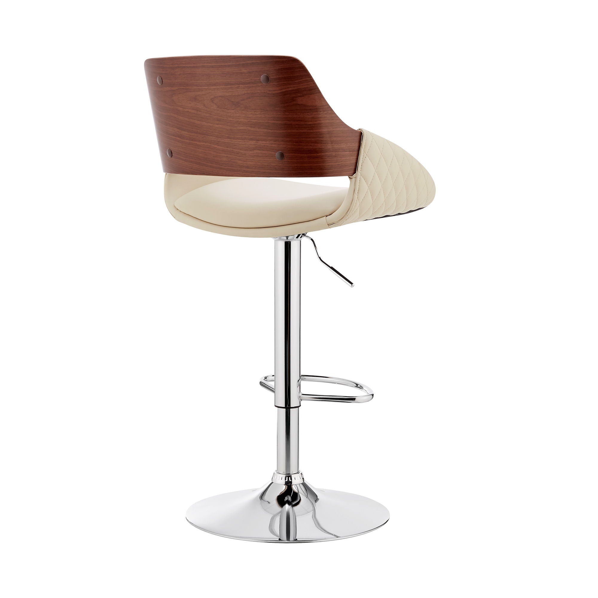 Colby - Adjustable Bar Stool - Premium Adjustable Height from Armen Living - Just $252.50! Shop now at brett interiors