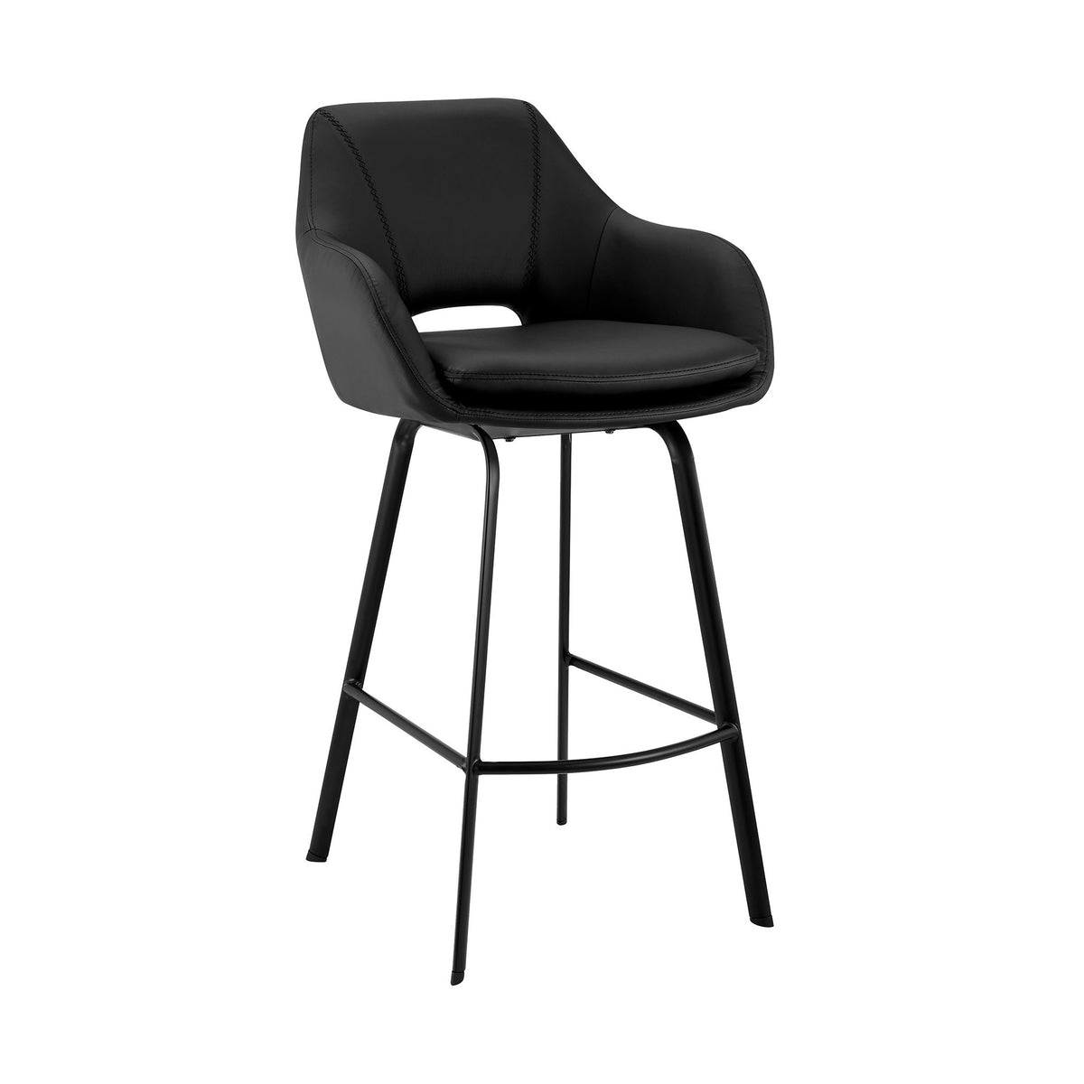 Aura - Swivel Stool - Premium Counter Height (24"-27") from Armen Living - Just $330! Shop now at brett interiors