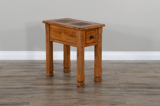 Sedona - Chair Side Table - Light Brown - Premium Chair Side Tables from Sunny Designs - Just $339! Shop now at brett interiors