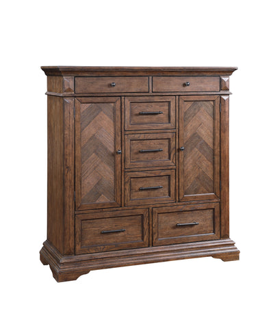 Mar Vista - Door Chest - Walnut - Premium Door Chests from New Classic - Just $1297.50! Shop now at brett interiors