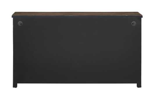 Rochport - Four Door Credenza - Brown / Taupe - Premium Credenzas from Coast2Coast Home - Just $3712.50! Shop now at brett interiors