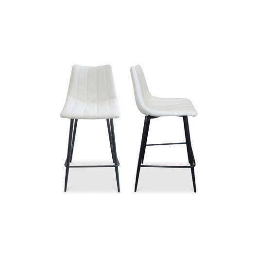 Alibi - Counter Stool Stool (Set of 2) - Ivory - Premium Stool Sets from Moe's Home Collection - Just $1122.50! Shop now at brett interiors