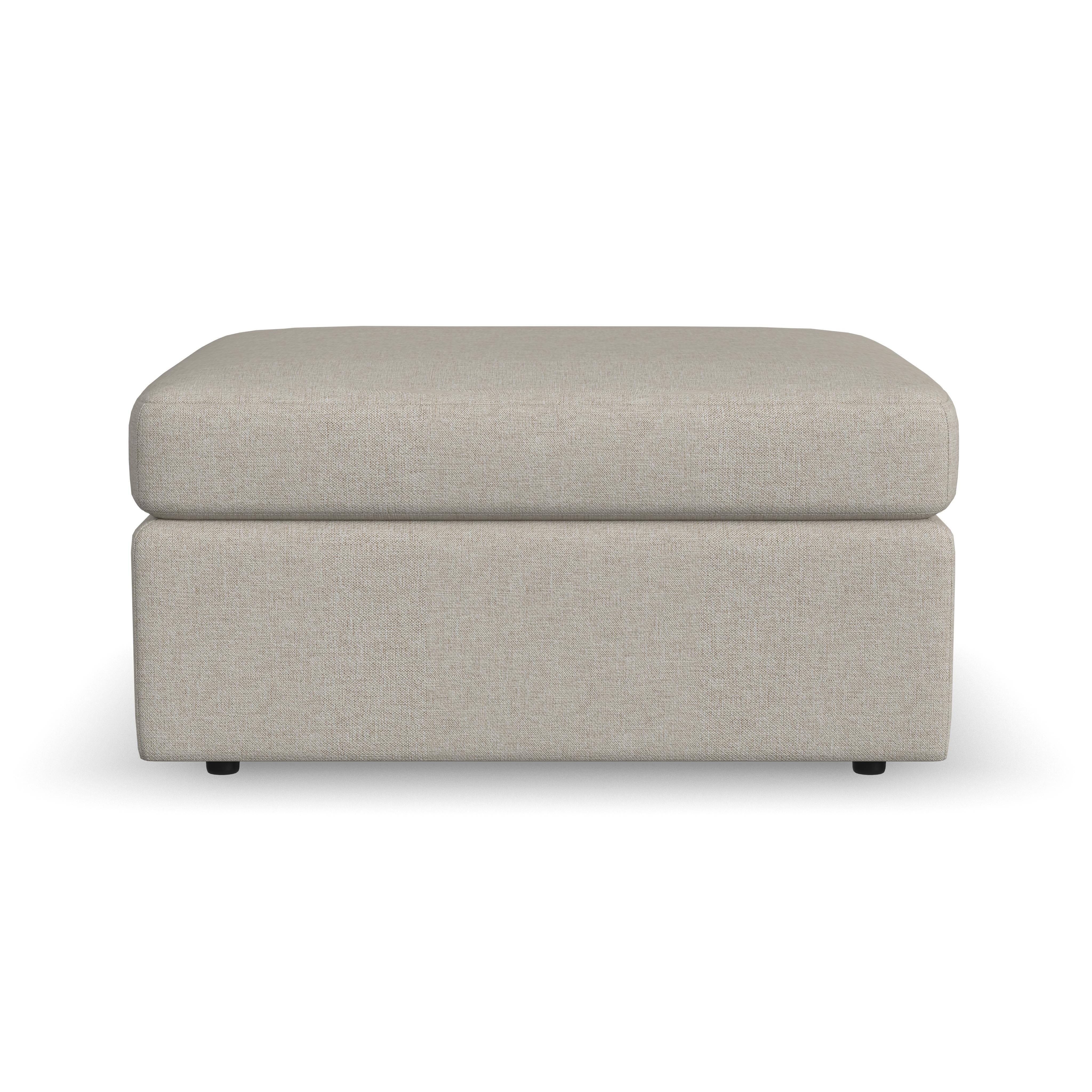 Sky - Stationary Square Cocktail Ottoman - Light Brown - Premium Ottomans from Flexsteel - Just $937.50! Shop now at brett interiors