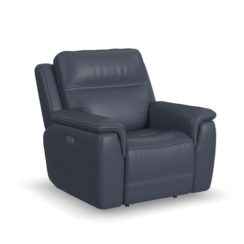 Sawyer - Power Recliner with Power Headrest & Lumbar - Premium Reclining Chairs from Flexsteel - Just $2187.50! Shop now at brett interiors