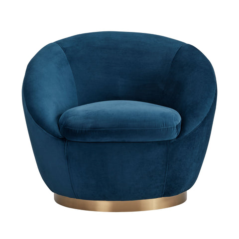 Yves - Velvet Swivel Accent Chair - Premium Swivel Chairs from Armen Living - Just $750! Shop now at brett interiors