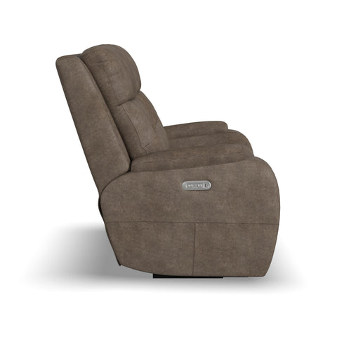 Strait - Power Reclining Loveseat - Premium Reclining Loveseats from Flexsteel - Just $3250! Shop now at brett interiors