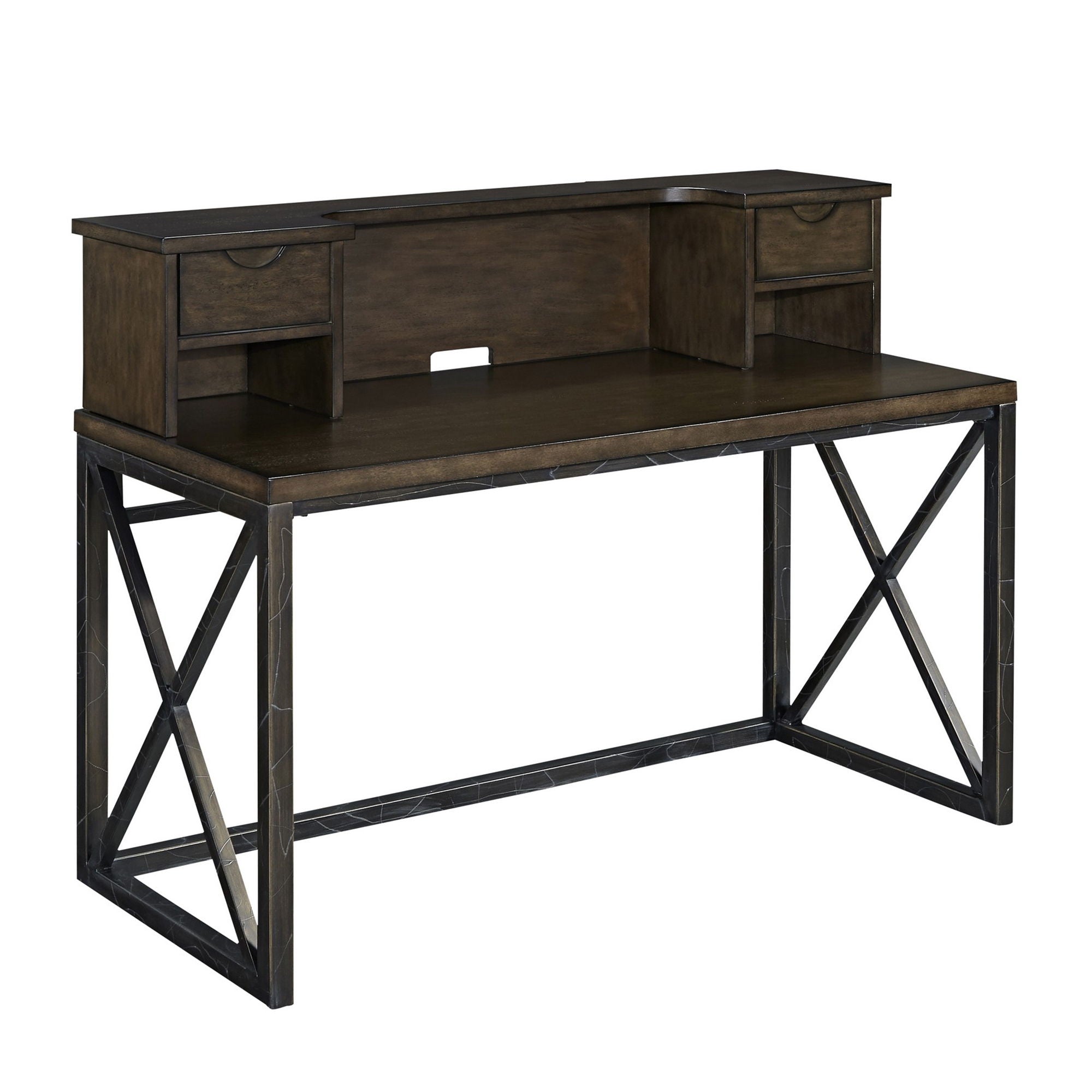 Xcel - Writing Desk And Hutch - Premium Writing Desks from Homestyles - Just $2034.98! Shop now at brett interiors