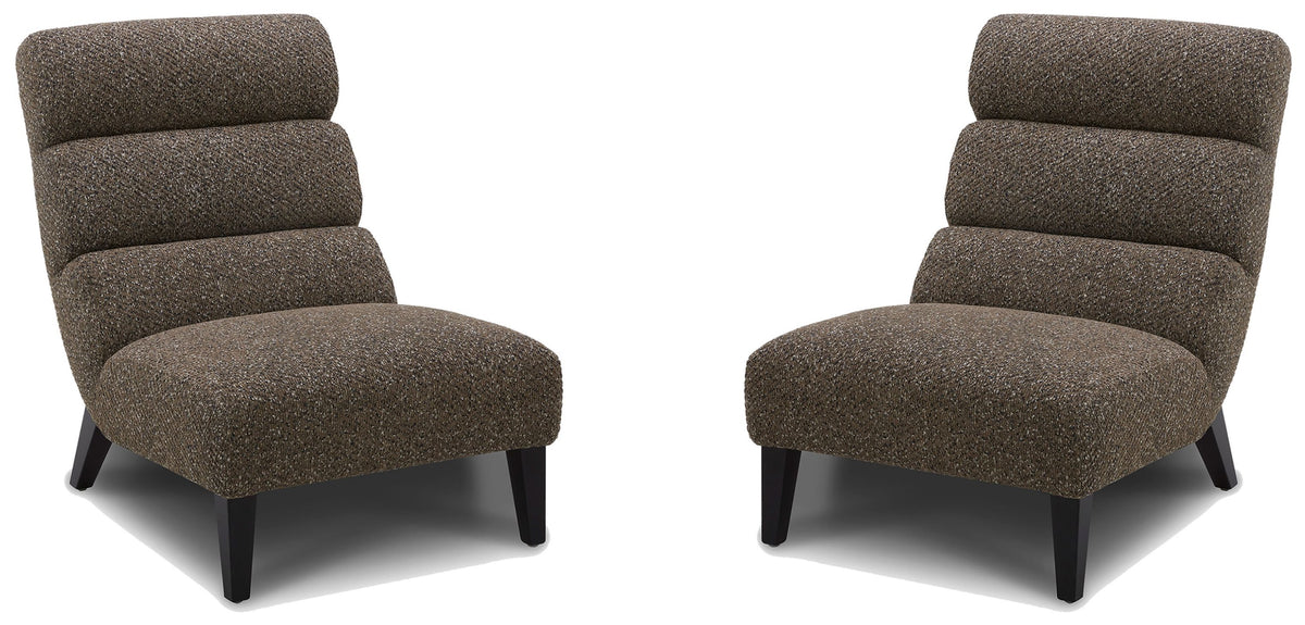 Scoop - Accent Chair (Set of 2) - Rocky Road - Premium Chair Sets from Parker Living - Just $895! Shop now at brett interiors