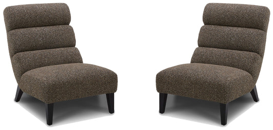 Scoop - Accent Chair (Set of 2) - Rocky Road - Premium Chair Sets from Parker Living - Just $895! Shop now at brett interiors