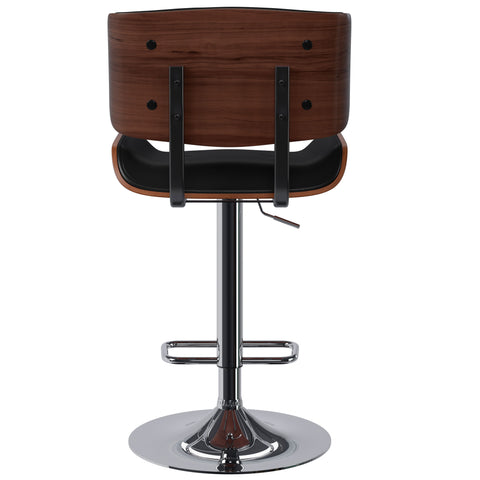 Holland - Adjustable Swivel Bar Stool - Black - Premium Bar Height (28"-30") from Simpli Home - Just $203! Shop now at brett interiors