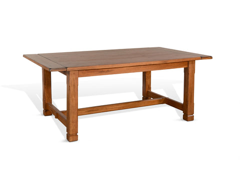 Sedona - Extension Table - Rustic Oak - Premium Dining Tables with Extensions from Sunny Designs - Just $1169! Shop now at brett interiors