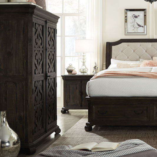 Bellamy - Door Chest - Peppercorn - Premium Door Chests from Magnussen Furniture - Just $2169! Shop now at brett interiors