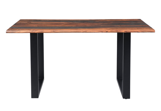 Sierra II - Dining Table - Brown / Black Powder Coat Finish - Premium Dining Tables from Coast2Coast Home - Just $2062.50! Shop now at brett interiors