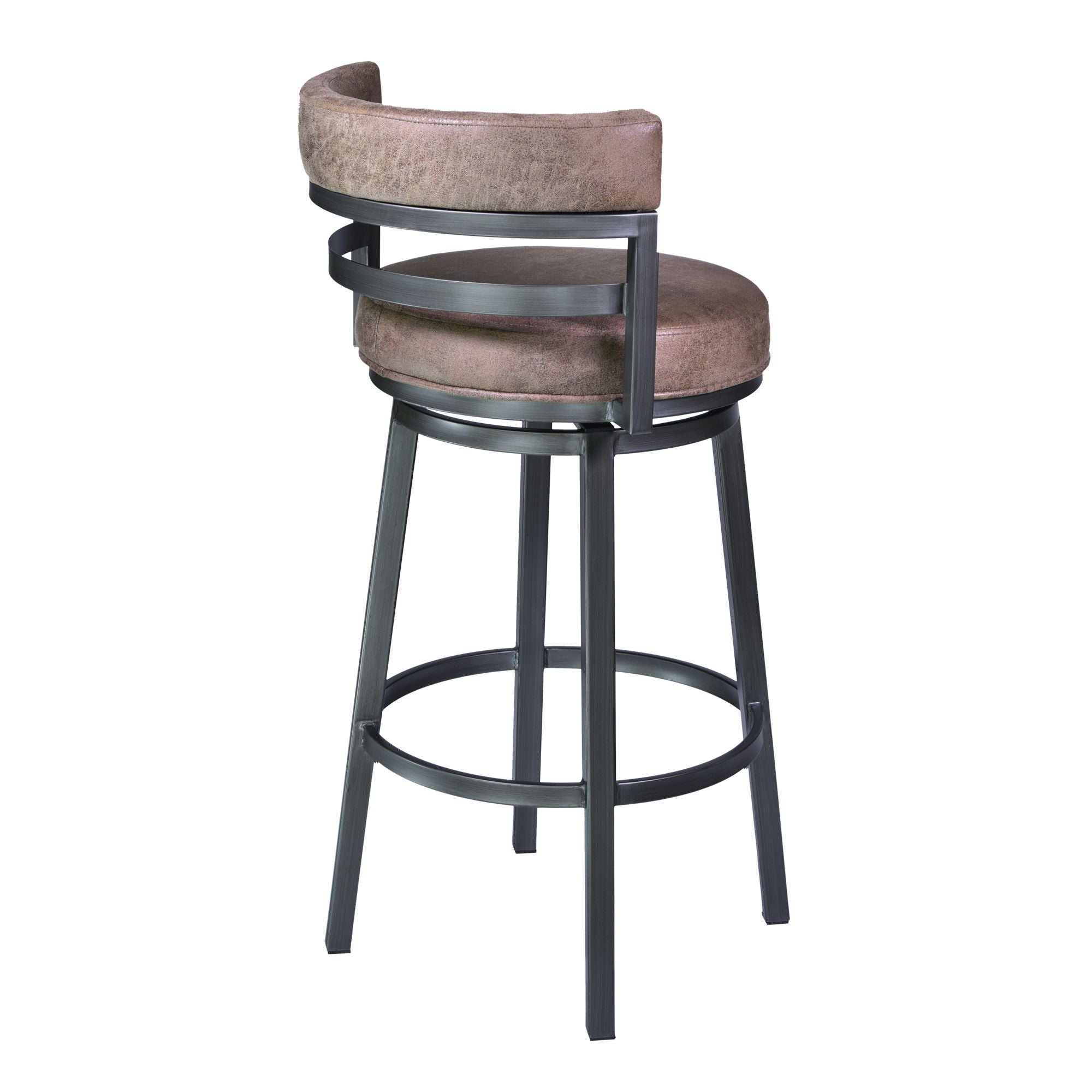 Madrid - Swivel Bar Stool - Mineral - Premium Counter Height (24"-27") from Armen Living - Just $355! Shop now at brett interiors