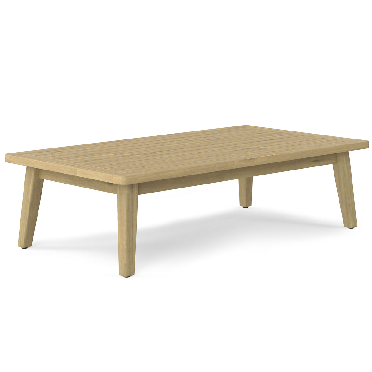 Palmetto - Outdoor Coffee Table - Light Teak - Premium Coffee Tables from Simpli Home - Just $265! Shop now at brett interiors