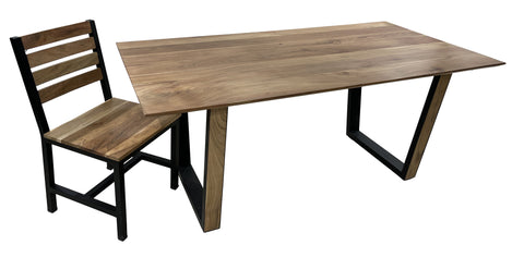 Torino - Dining Table - Yorkshire Natural / Black - Premium Dining Tables from Coast2Coast Home - Just $2887.50! Shop now at brett interiors