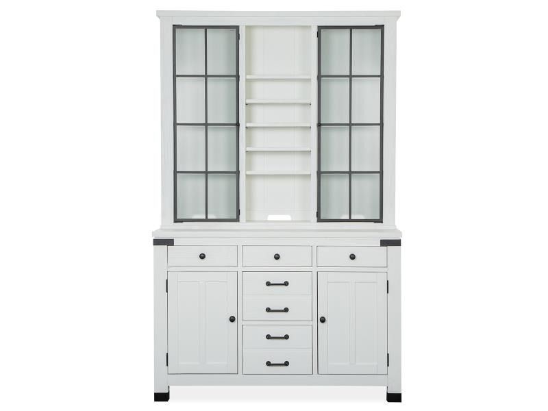 Harper Springs - Hutch - Silo White - Premium Hutches from Magnussen Furniture - Just $1189! Shop now at brett interiors