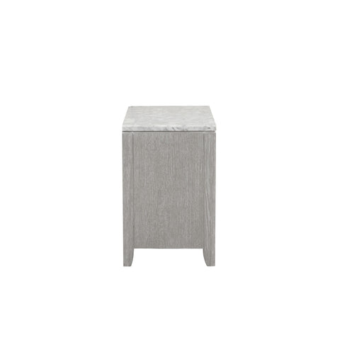 Fiona - Nightstand - Mist Gray - Premium Accent Nightstands from New Classic - Just $325! Shop now at brett interiors