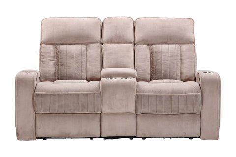 Equinox - Power Console Loveseat - Premium Reclining Loveseats from Parker Living - Just $1372.50! Shop now at brett interiors