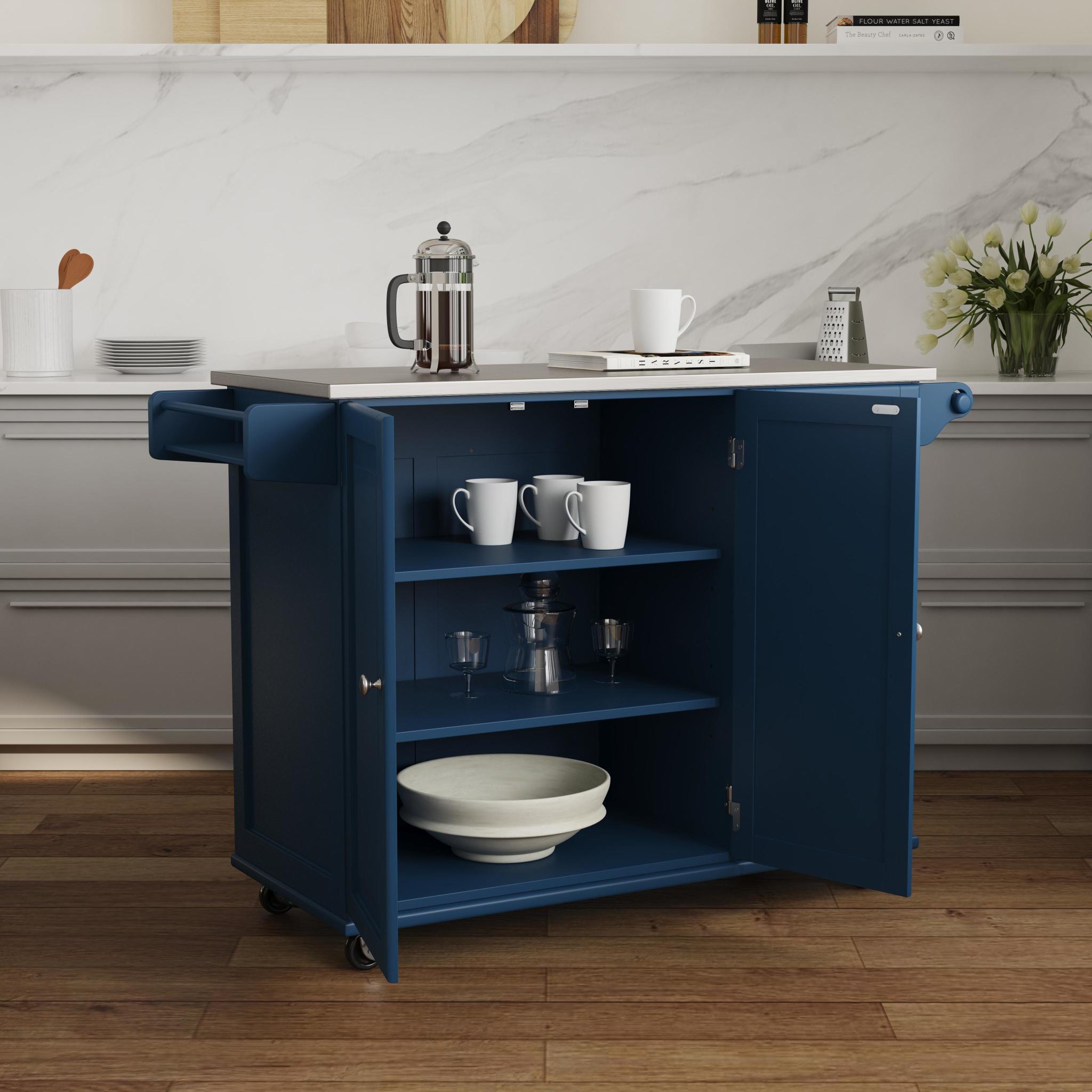 Dolly Madison - Kitchen Cart - Premium Islands & Carts from Homestyles - Just $1249.98! Shop now at brett interiors