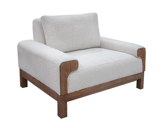 Sedona - Arm Chair - Light Cream - Premium Arm Chairs from International Furniture Direct - Just $1062.50! Shop now at brett interiors