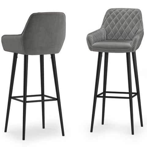 Garey - Bar Stool (Set of 2) - Premium Stool Sets from Simpli Home - Just $258! Shop now at brett interiors