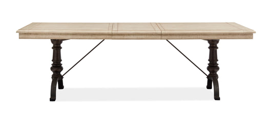 Harlow - Rectangular Dining Table - Weathered Bisque - Premium Dining Tables from Magnussen Furniture - Just $1567! Shop now at brett interiors